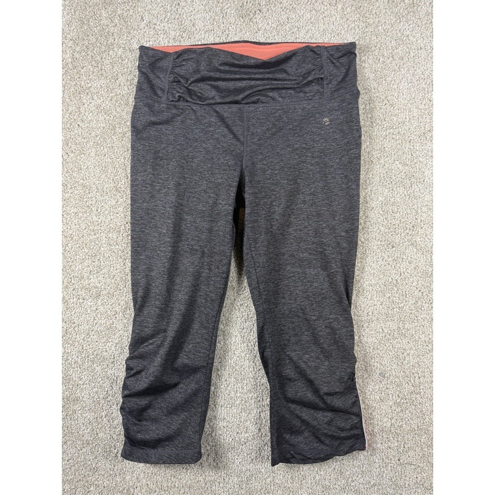 Leggings Capri Tangerine Mujer‎ Talla M Gris Oscuro Deportivos Piratas